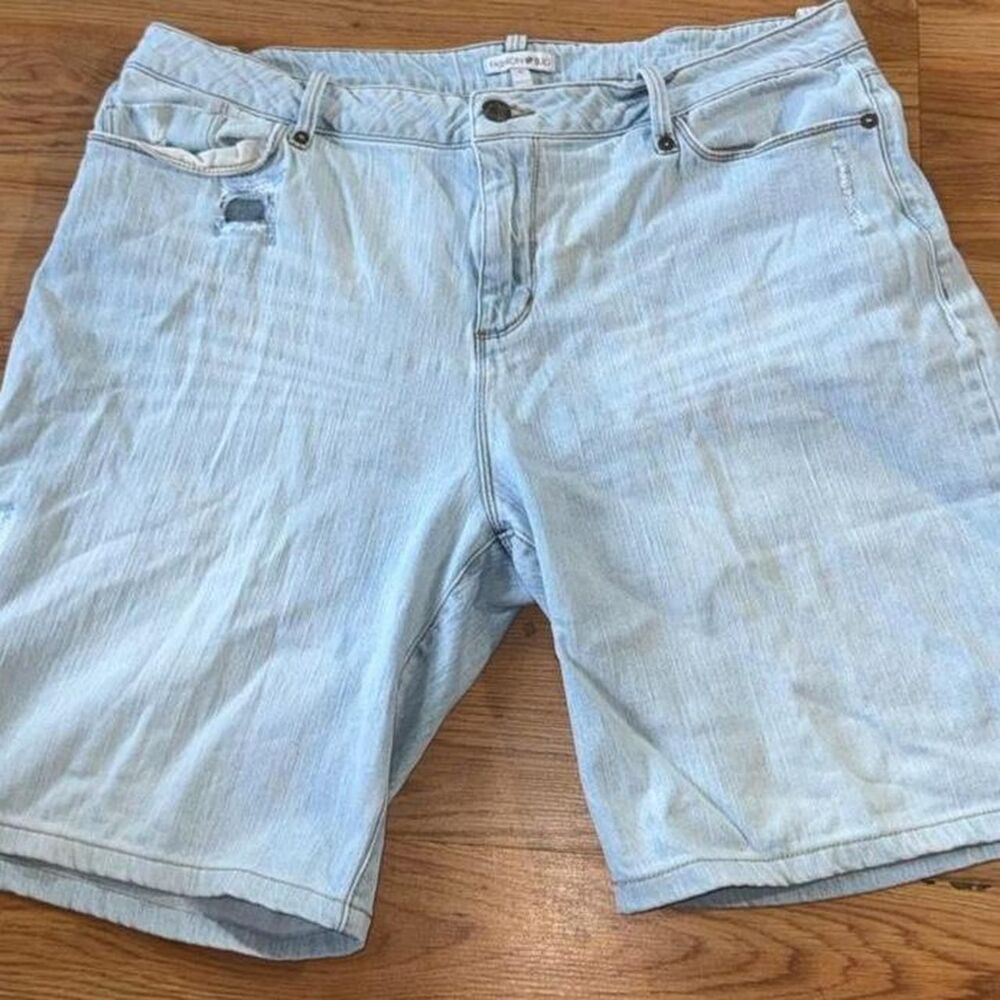 Fashion-bug Women's Blue Shorts